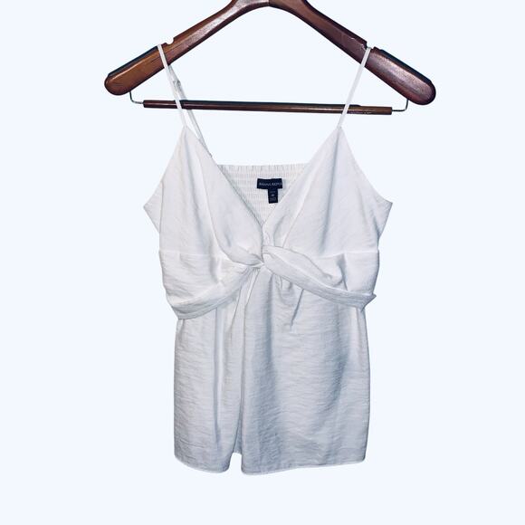 Banana Republic Tops - Vintage Y2K Banana Republic White Twisted Cami Top Babydoll Indie Clean Girl P/M